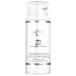 APIS Exclusive terApis rozświetlający krem z perłą, złotą algą i kawiorem 100ml